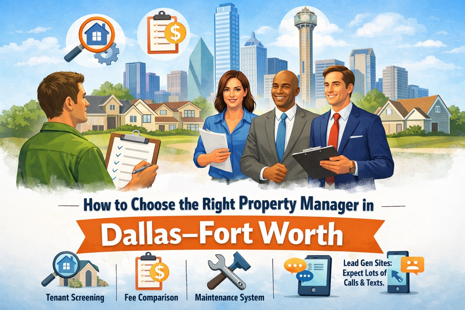 How to Choose the Right Property Manager in Dallas–Fort Worth